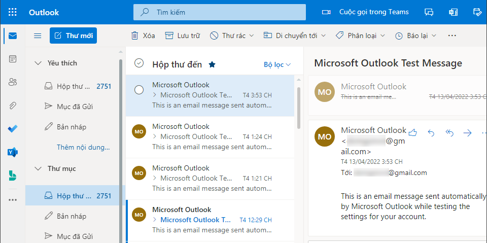 Hướng dẫn chuyển dữ liệu Email từ Gmail sang Exchange bằng Microsoft Outlook