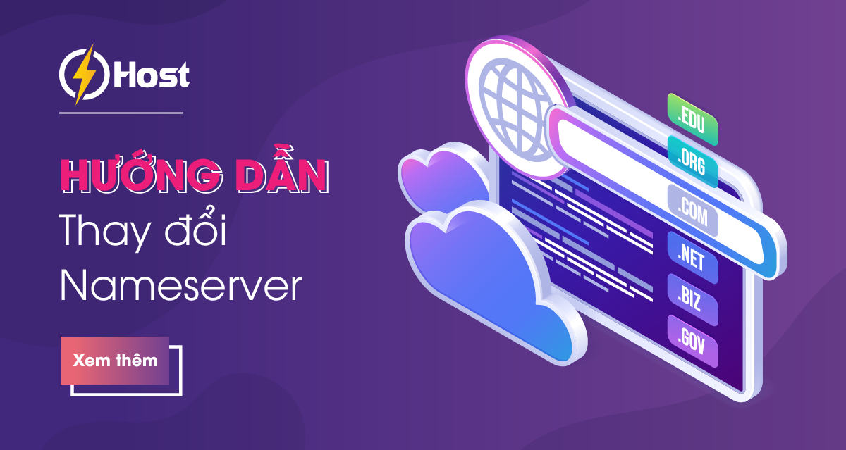 Hướng dẫn thay đổi Nameserver cho tên miền