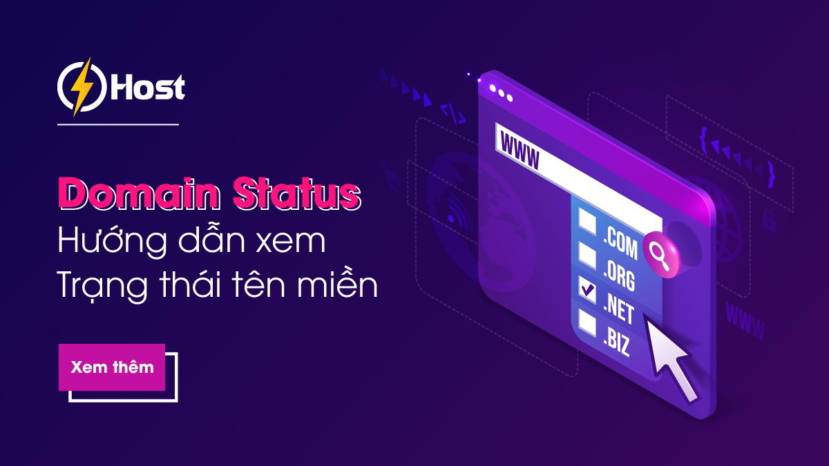 Các trạng thái tên miền cần biết (Domain Status)